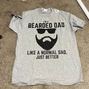 Brand new- “Bearded dad” graphic tee